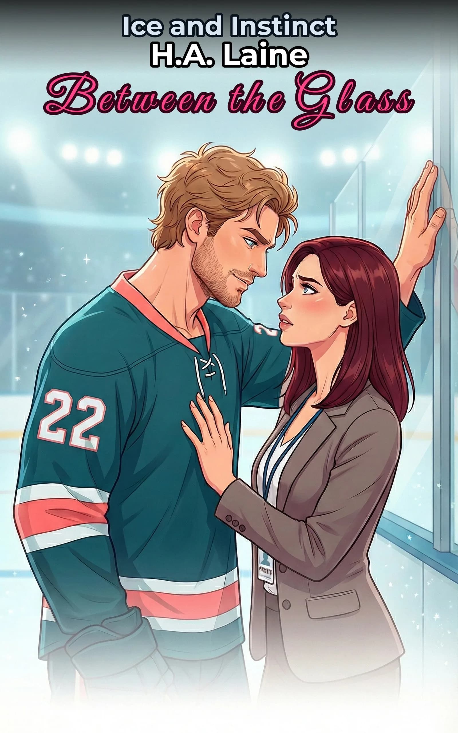 Book cover for Between the Glass by H.A. Laine.