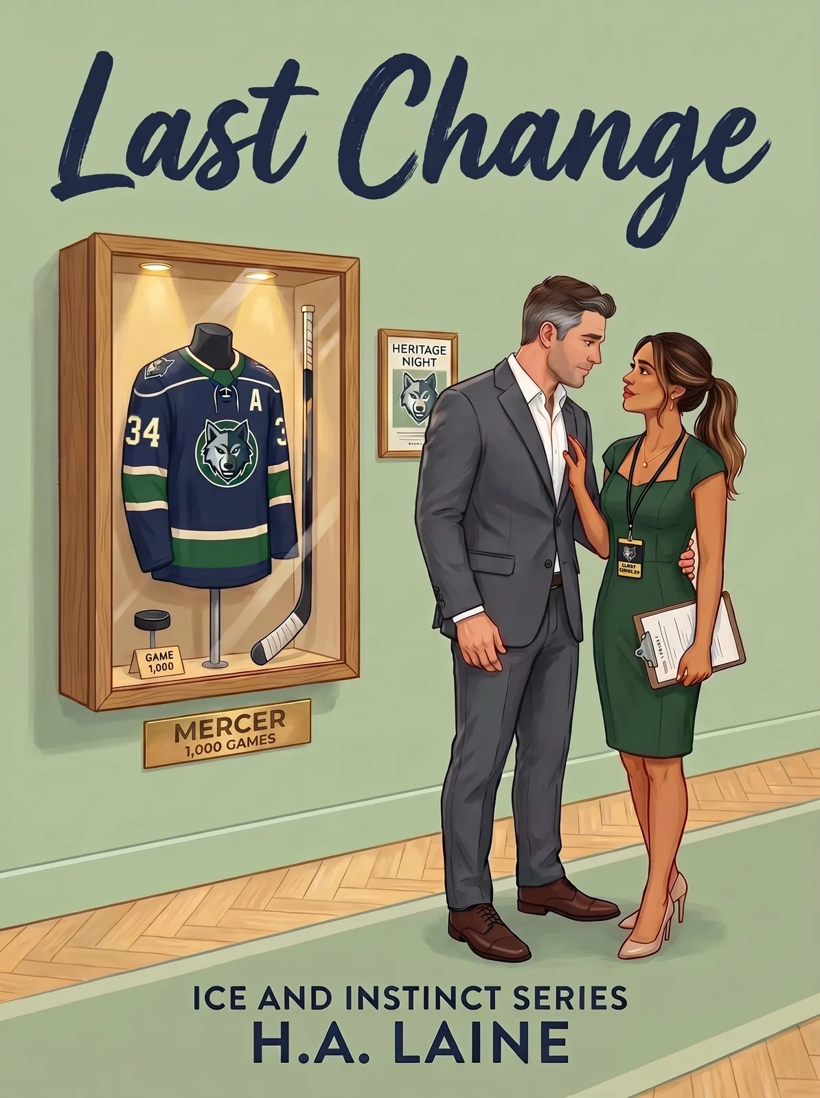 Book cover for Last Change by H.A. Laine.