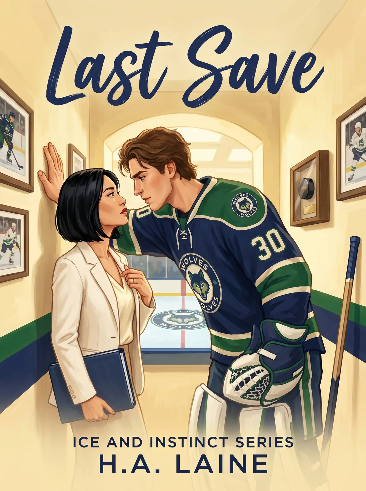 Book cover for Last Save by H.A. Laine.