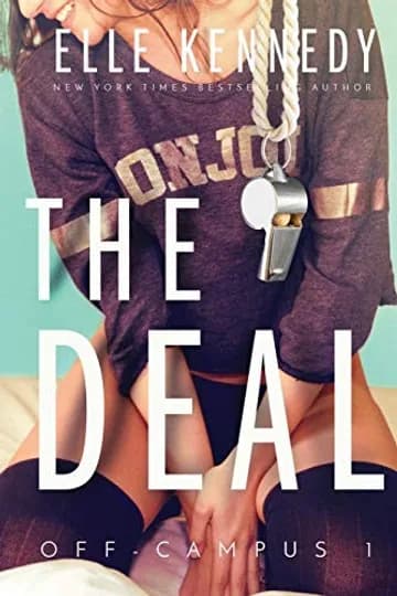 Book cover for The Deal by Elle Kennedy.