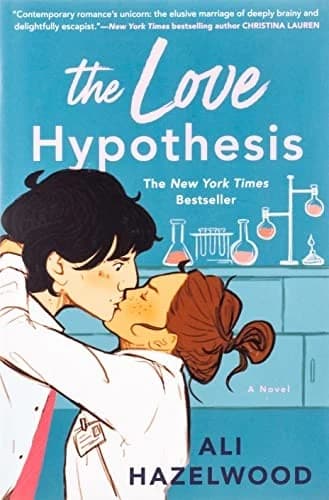 Book cover for The Love Hypothesis by Ali Hazelwood.